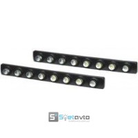 DRL-810_ CYCLON_8 LED/1W ГИБКИЙ (160x18mm) (комп.)