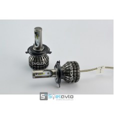 LED H4 (Hi-Lo) Tape 11 PPH C-N_25W, 3000Lm_6000К (радиаторный) (комп.)