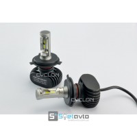 LED H4 (Hi-Lo) Type 9 CSP C-N_40W, 4000Lm_5000К (радиаторный) (комп.)