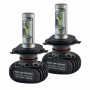 LED H4 (Hi-Lo) Tape 9 CSP C-N_40W, 4000Lm_6000К (радиаторный) (комп.)