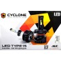 LED H4 (Hi/Low) Type 15 CSP C-N_30W, 4000Lm_5700K (комплект)