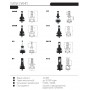 LED H4 (Hi/Low) Type 15 CSP C-N_30W, 4000Lm_5700K (комплект)