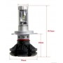 LED H4 (Hi-Lo) Tape 7 PHZ C-N_40W, 6000Lm_6000К (комп.)