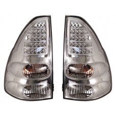 Фонарь задний TOYOTA LAND CRUISER PRADO 120 (02-09) хром диодный тюнинг комплект R+L (комп.)