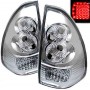 Фонарь задний TOYOTA LAND CRUISER PRADO 120 (02-09) хром диодный тюнинг комплект R+L (комп.)