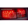 Фонарь задний LED "КАРТЕЧЬ" Черные_ВАЗ 2110, 2112 (тюнинг) (4шт.) (комп.)