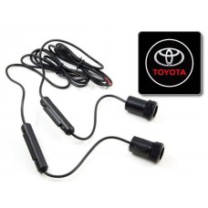 Логотипный светодиодный проектор_ TOYOTA_ (пл.) (комп.)