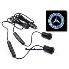 Логотипный светодиодный проектор_ MERCEDES_ (пл.) (комп.)