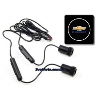 Логотипный светодиодный проектор_ CHEVROLET_ (пл.) (комп.)