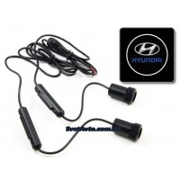 Логотипный светодиодный проектор_ HYUNDAI_ (пл.) (комп.)