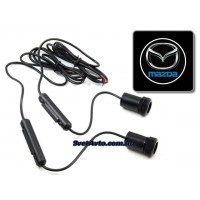 Логотипный светодиодный проектор_ MAZDA_ (пл.) (комп.)