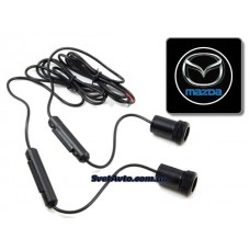 Логотипный светодиодный проектор_ MAZDA_ (пл.) (комп.)