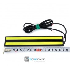 DRL_LED COB_black _БЕЛЫЙ_ (170x18mm)_C-P-V.(91111/22395) (комп.)
