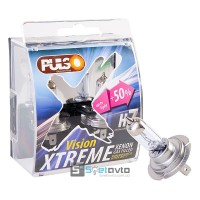 Лампы PULSO/галогенновые H7/PX26D 12v55w+50% X-treme Vision/plastic box (комп.)