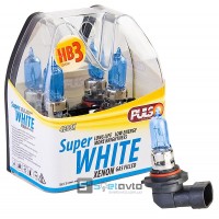 Лампы PULSO/галогенные HB3/9005/P20D 12v65w super white/plastic box (комп.)