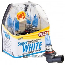 Лампы PULSO/галогенные HB3/9005/P20D 12v65w super white/plastic box (комп.)