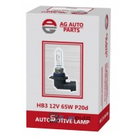 лампа авто_AG AUTO_HB3 12V 65W P20d_(№40023) (шт.)