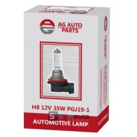 лампа авто_AG AUTO_H8 12V 35W PGJ19-1_(№40017) (шт.)