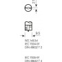 лампа авто ук_OSRAM_2825HCB W5W 12V W2.1x9.5d_ (шт.)