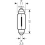 лампа авто ук_OSRAM_6411 C10W 12V SV8.5-8_ (шт.)