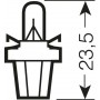 лампа авто ук_OSRAM_2752MF 1.5W 12V B8.5d_ (шт.)