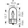 лампа авто ук_OSRAM_2845 W5W 24V W2.1x9.5d_ (шт.)
