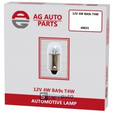 лампа авто_AG AUTO_12V 4W Ba9s T4W_(№40031) (шт.)