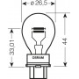 лампа авто ук_OSRAM_3157 P27/7W 12V W2.5x16q_ (шт.)