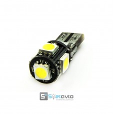 T10 (W5W) 5smd (5050) _ОБМАНКА_12V_C-P.(10280) (шт.)