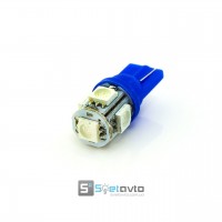 T10 (W5W) 5smd (5050) СИНИЙ_12V_C-P.(10160) (шт.)