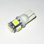 T10 (W5W) 5smd (5050 14lm) БЕЛЫЙ_12V_C-P.(10150) (шт.)