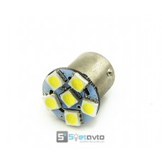 T15 (BA15s) 6smd (5050) БЕЛЫЙ (1056)_12V_C-P.(11110) (шт.)