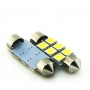 T11 AC (C5W) 6smd (5050) 42мм БЕЛЫЙ_24V_C-P.(31179) (шт.)