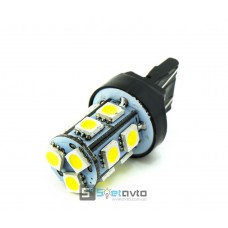T20/5 (W21/5W) 13smd (5050-12 lm) БЕЛЫЙ (7443)_12V_C-P.(74120) (шт.)
