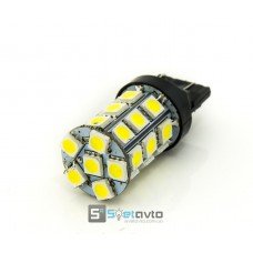 T20/5 (W21/5W) 27smd (5050-12 lm) БЕЛЫЙ (7443)_12V_C-P.(74150) (шт.)