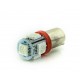 T8 (T4W BA9s) 5smd (5050) красный_12V_C-P.(14113) (шт.)