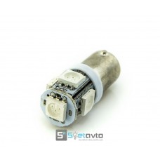 T8 (T4W BA9s) 5smd (5050) зеленый_12V_C-P.(14114) (шт.)