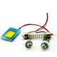 Плата COB 18LED 12v 16х26мм (T10, T4w, AC) 120 lm БЕЛЫЙ_C-P.(33100) (шт.)