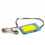Плата COB 27LED 12v 26х40мм (T10, T4w, AC) 160 lm БЕЛЫЙ_C-P.(33130) (шт.)