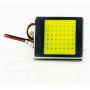 Плата COB 42LED 10-30v 35х40мм (T10, T4w, AC) 250 lm БЕЛЫЙ_C-P.(33150) (шт.)
