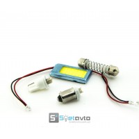 Плата COB 21LED 12v 16х32мм (T10, T4w, AC) 130 lm БЕЛЫЙ_C-P.(33110) (шт.)