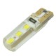 T10 (W5W) 6smd (5050) Силикон + CAN_12V_C-Р. (10265) (шт.)