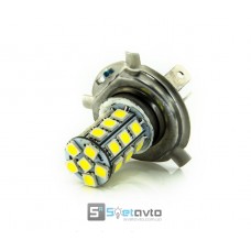H4 (P43T) 27smd (5050 14lm) белая_12V_C-P.(21057) (шт.)