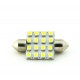 T11 AC (C5W) 16smd (3528) _36мм_ БЕЛЫЙ_12V_C-P.(31320) (шт.)