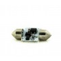 T11 AC (C5W) 24smd (3014) с ДР 31мм БЕЛЫЙ_12V_C-P.(31350) (шт.)