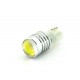 T10 (W5W) 2W линза БЕЛЫЙ_12V_C-P.(50101) (шт.)