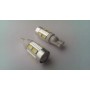 T10 (W5W) 10smd (5630)+линза_БЕЛЫЙ_12V_C-L.(002955) (шт.)