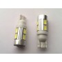 T10 (W5W) 10smd (5630)+линза_БЕЛЫЙ_12V_C-L.(002955) (шт.)