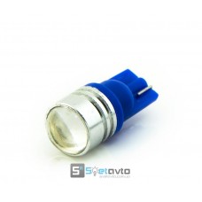 T10 (W5W) 1,5W линза СИНИЙ_12V_C-P.(50105) (шт.)