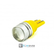 T10 (W5W) 1,5W линза ЖЕЛТЫЙ_12V_C-P.(50108) (шт.)